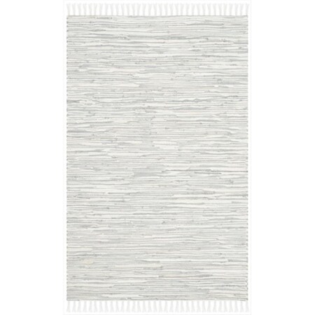 Safavieh 3 x 5 ft. Small Rectangle Contemporary Montauk Silver Accent Rug MTK753A-3